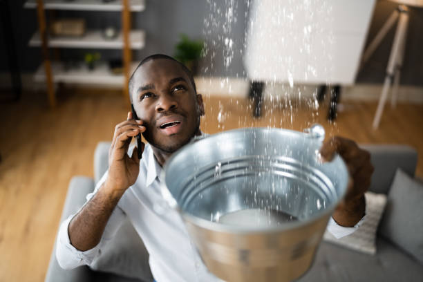 Water damage restoration process in Mantua, VA